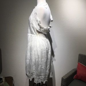 Charlotte Russe White halter dress